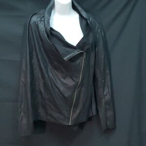 Mote Black Foil Jacket SZ LG